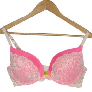 Victoria Secret Angels Lace Push Up Bra